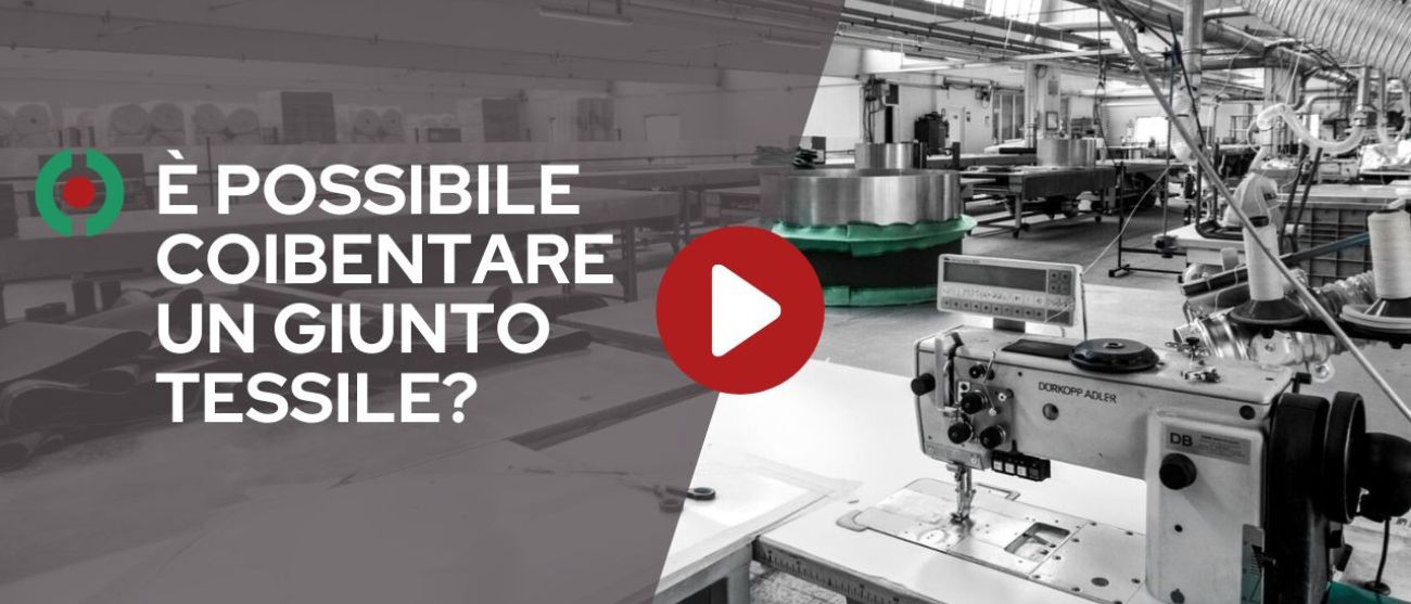 possibile coibentare giunto tessile